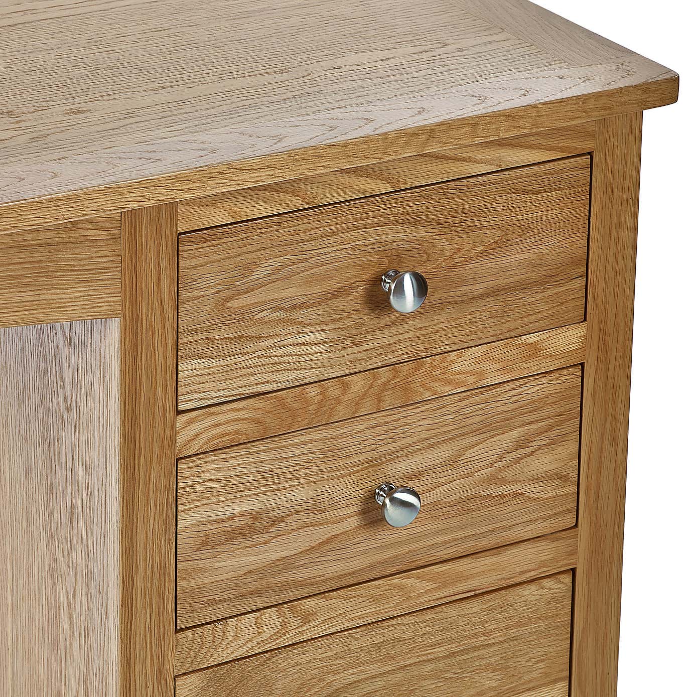 Jenkins Single Dressing Table and Stool, Oak