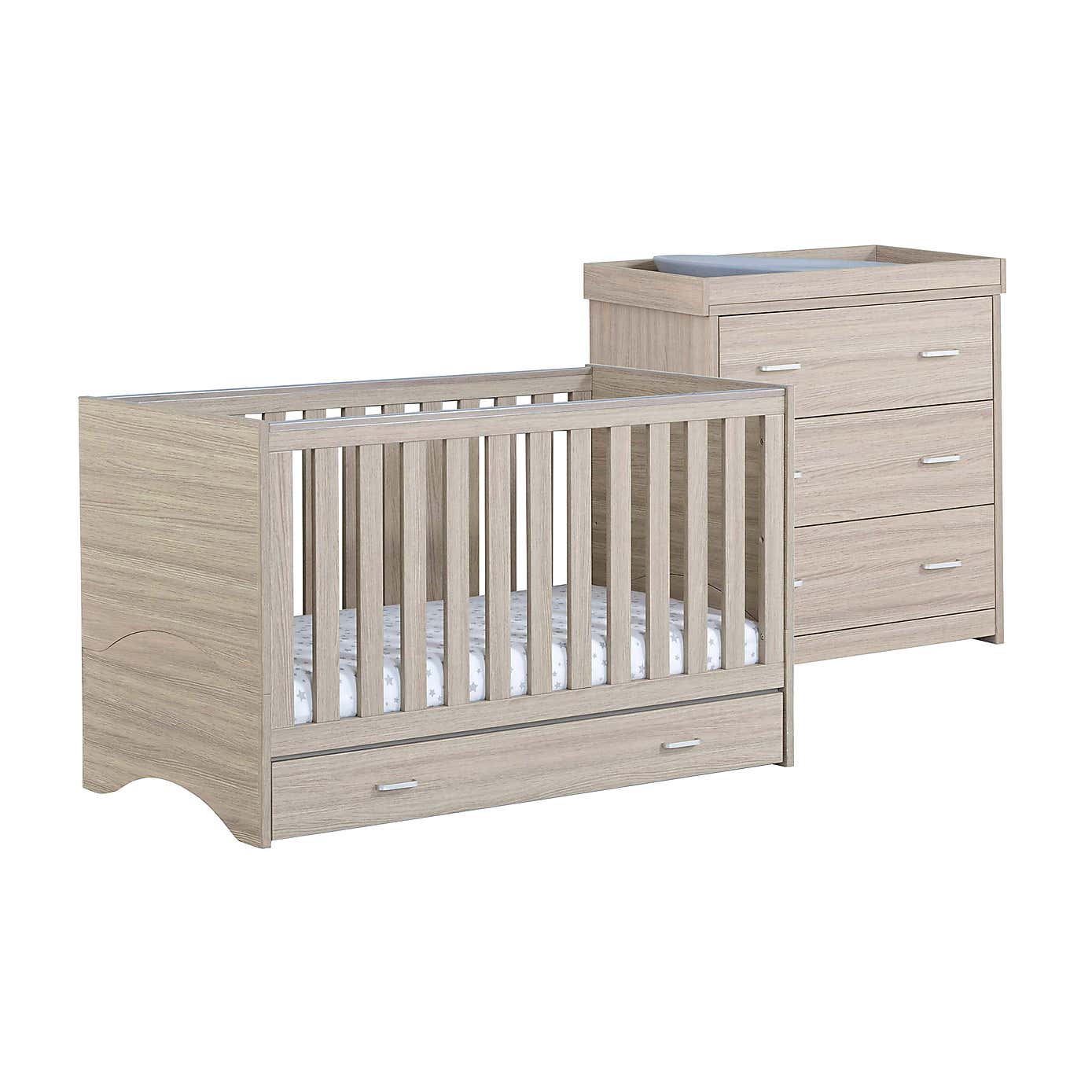 Babymore Veni 2 Piece Nursery Furniture Set