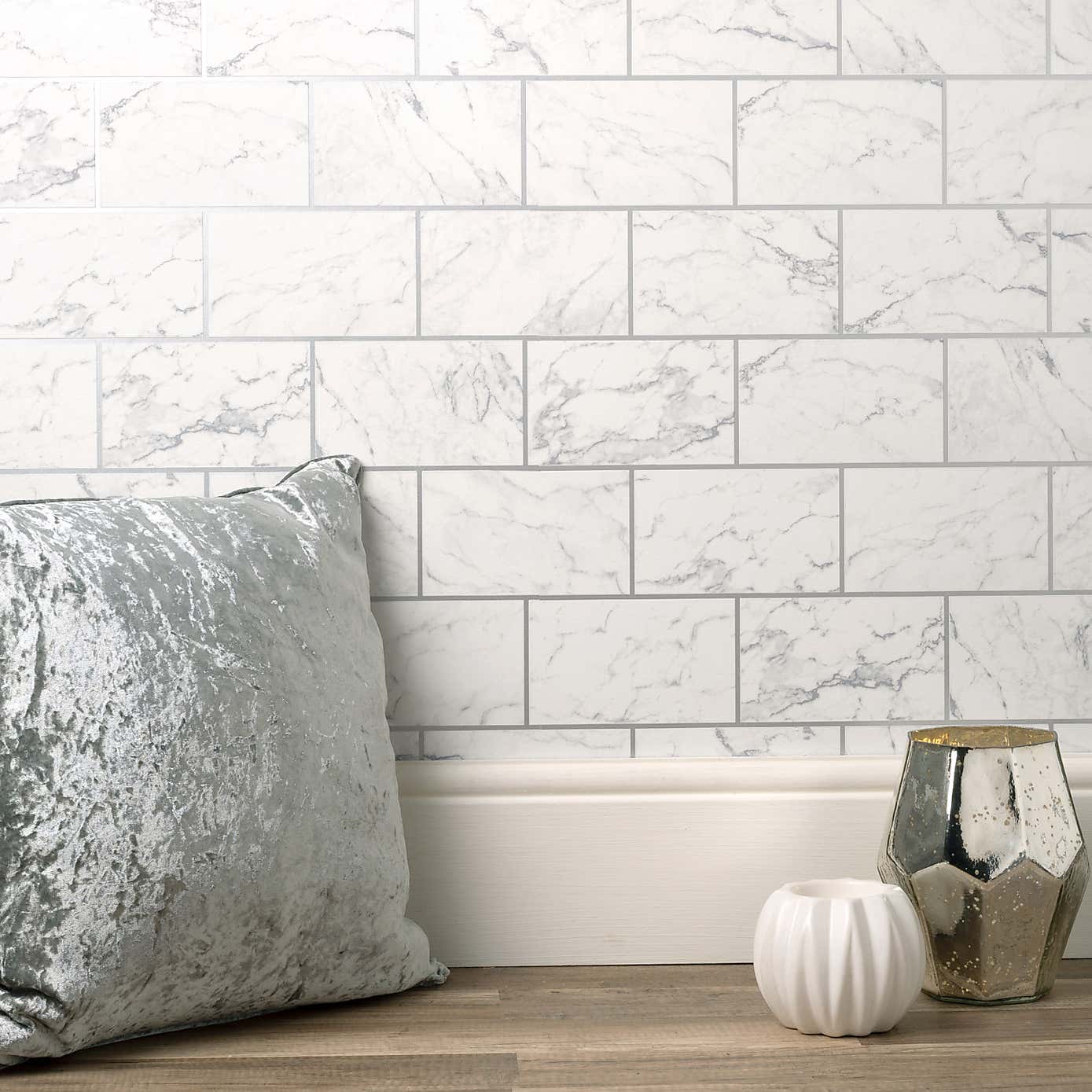 Brick Marble Wallpaper