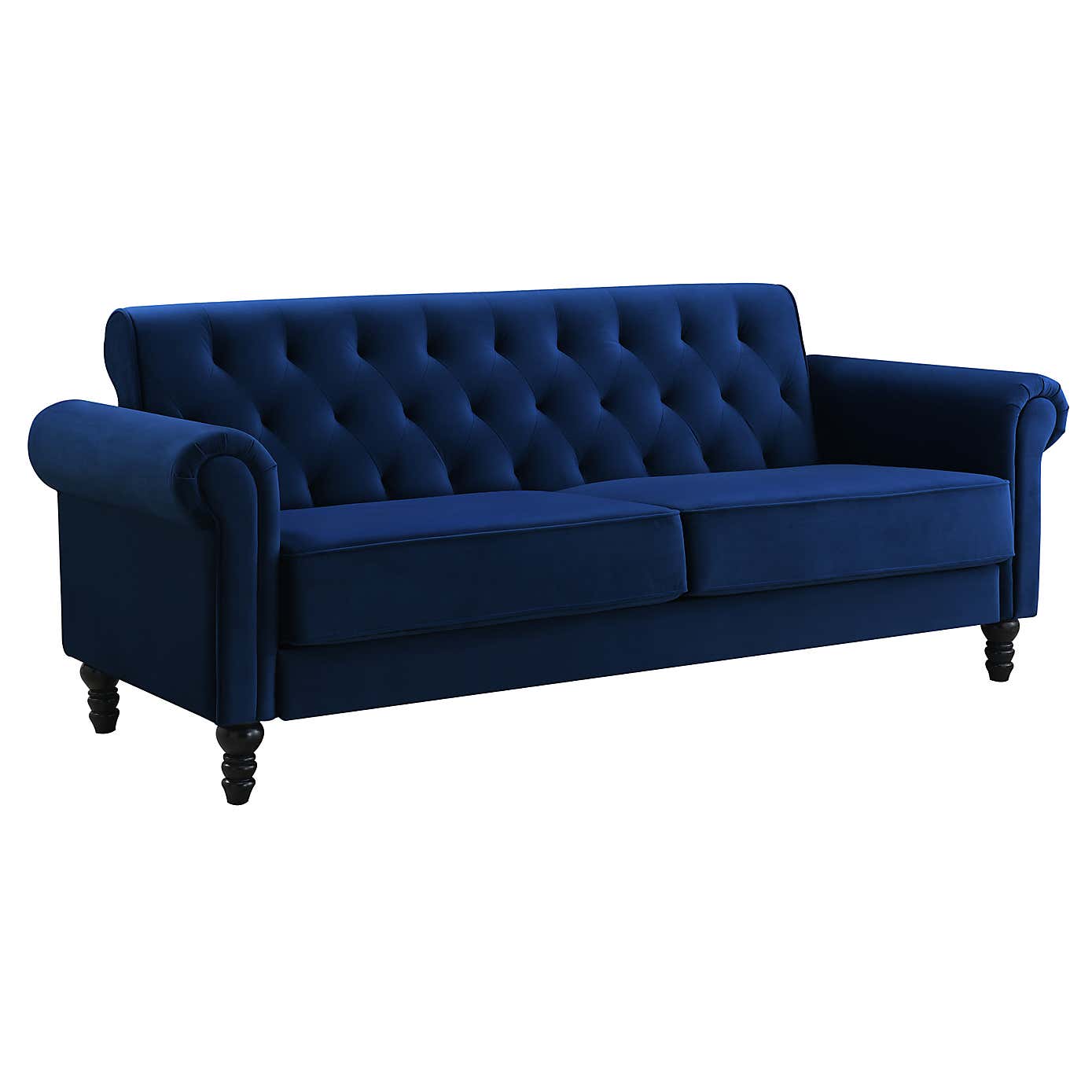 Greta Velvet 3 Seater Sofa