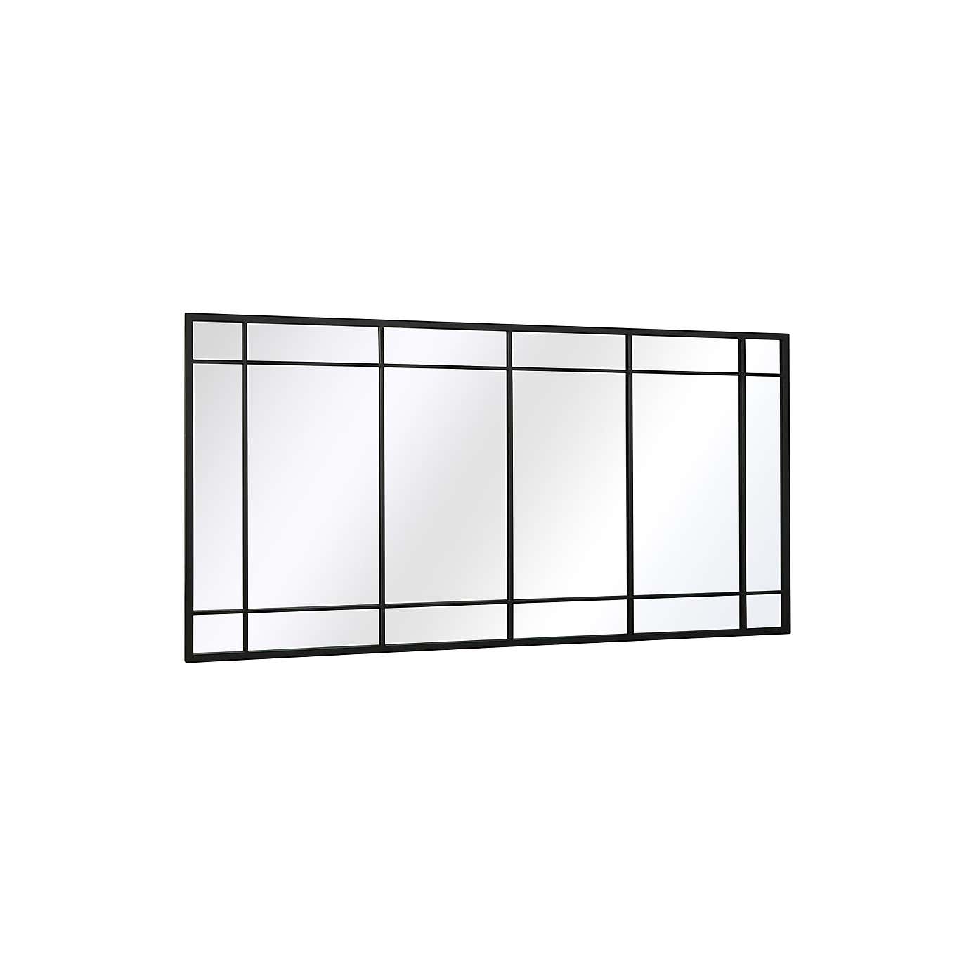 The Tabula Window Leaner Wall Outdoor Garden Mirror