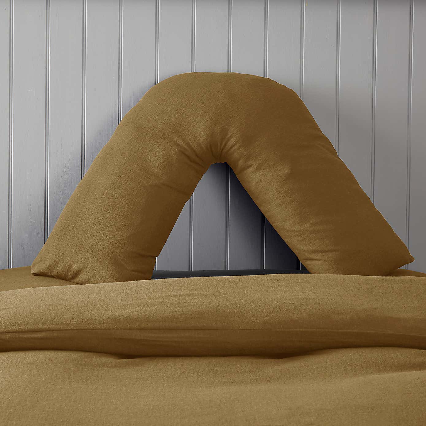 Soft & Cosy Brushed Cotton V-Shape Pillowcase