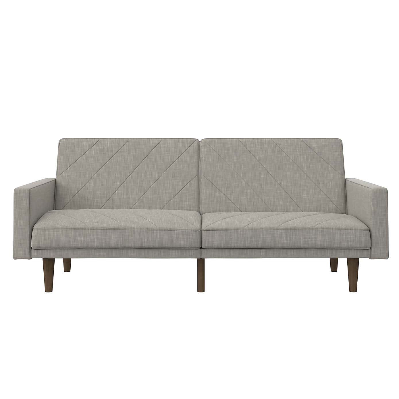 Paxson Linen Double Sofa Bed
