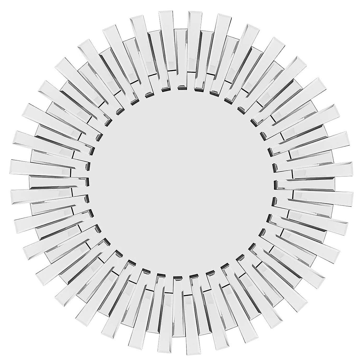 Starburst Round Wall Mirror