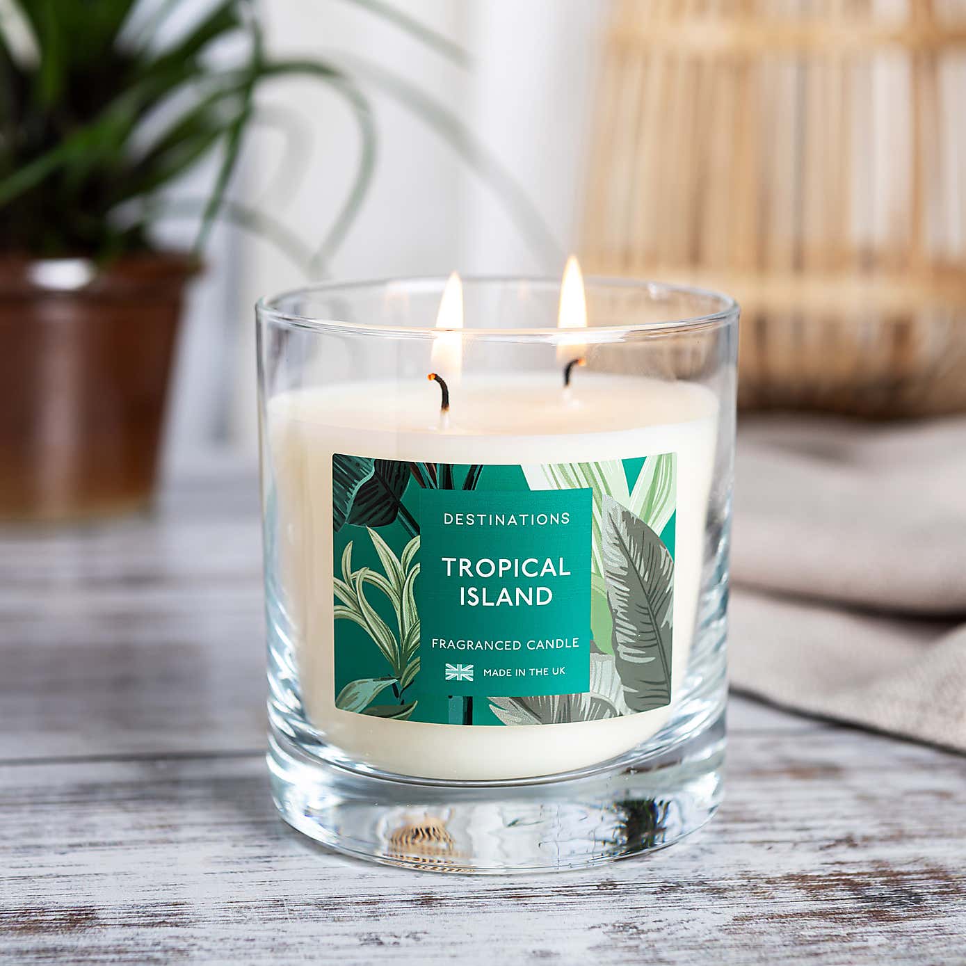 Tropical Island Multi Wick Jar Candle