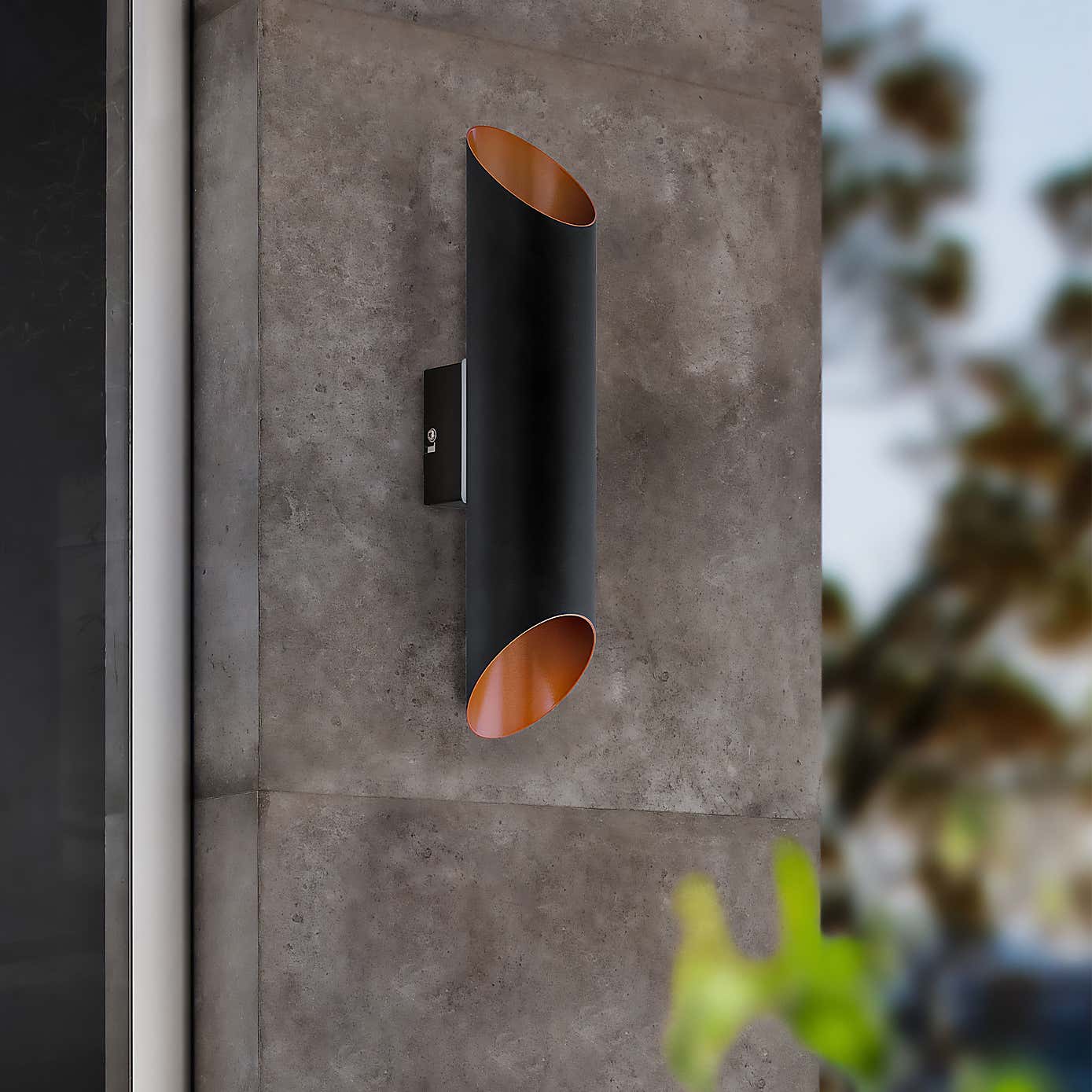 EGLO Agolada 2 Light LED Outdoor Wall Light