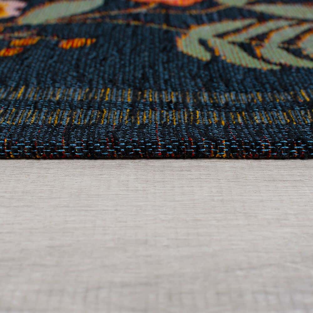 Camellia Floral Border Stair Runner