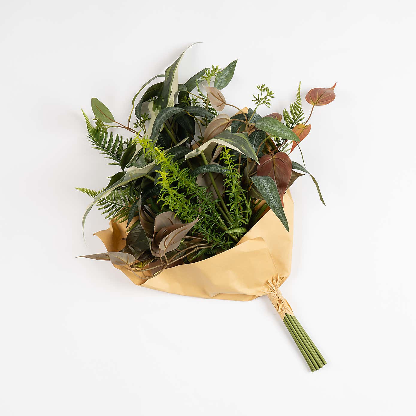 Artificial Mixed Foliage Bouquet