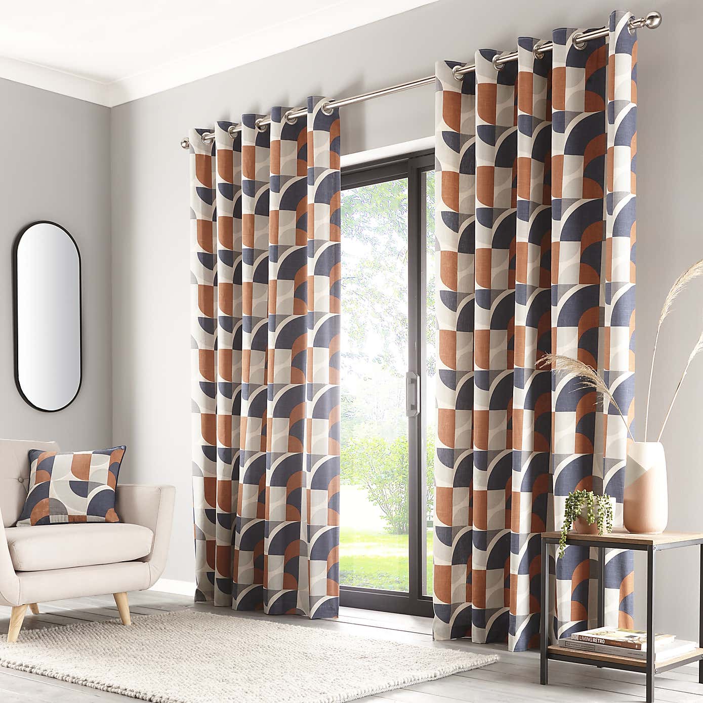 Elements Marne Eyelet Curtains