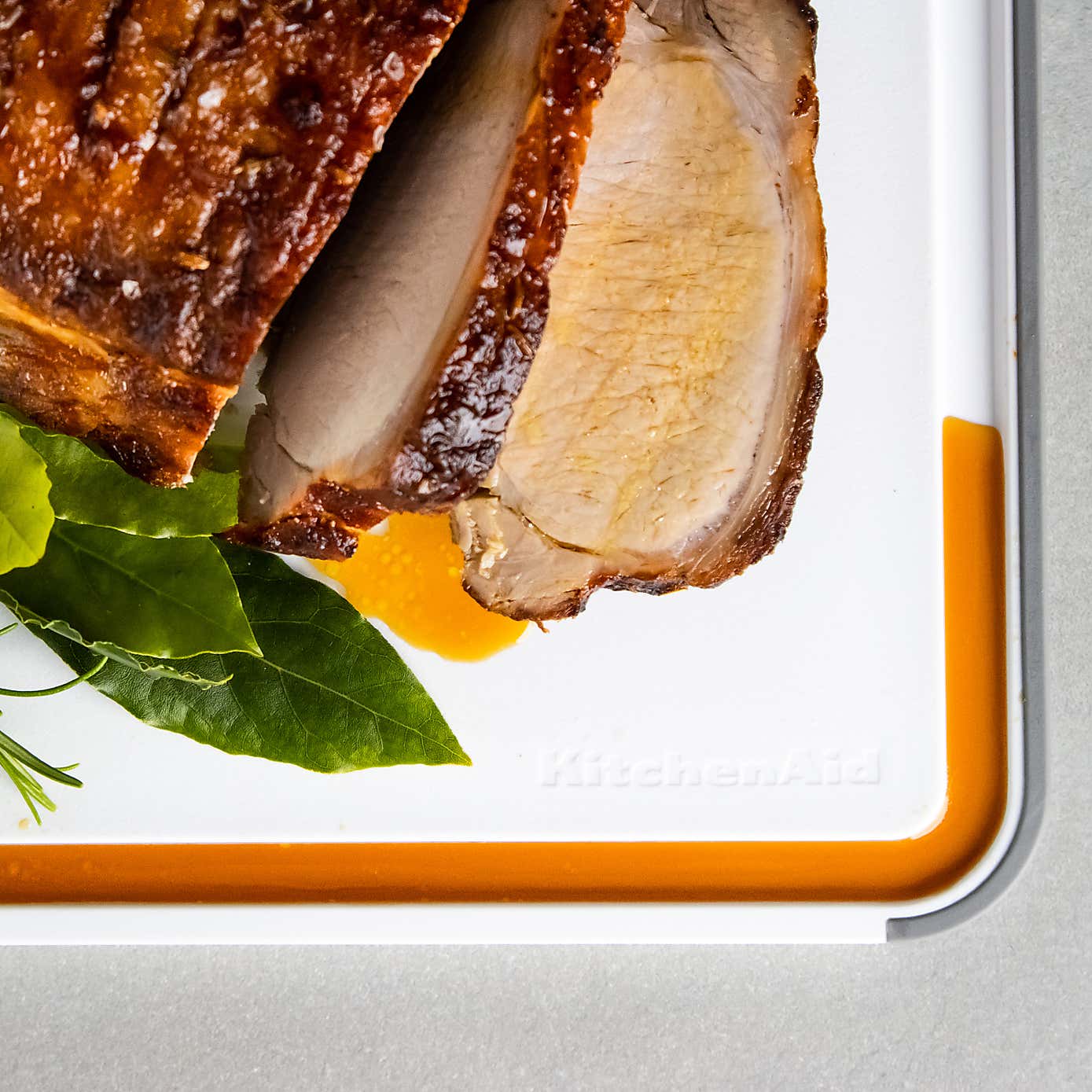 KitchenAid Classic Nonslip Chopping Board with Perimeter Trench