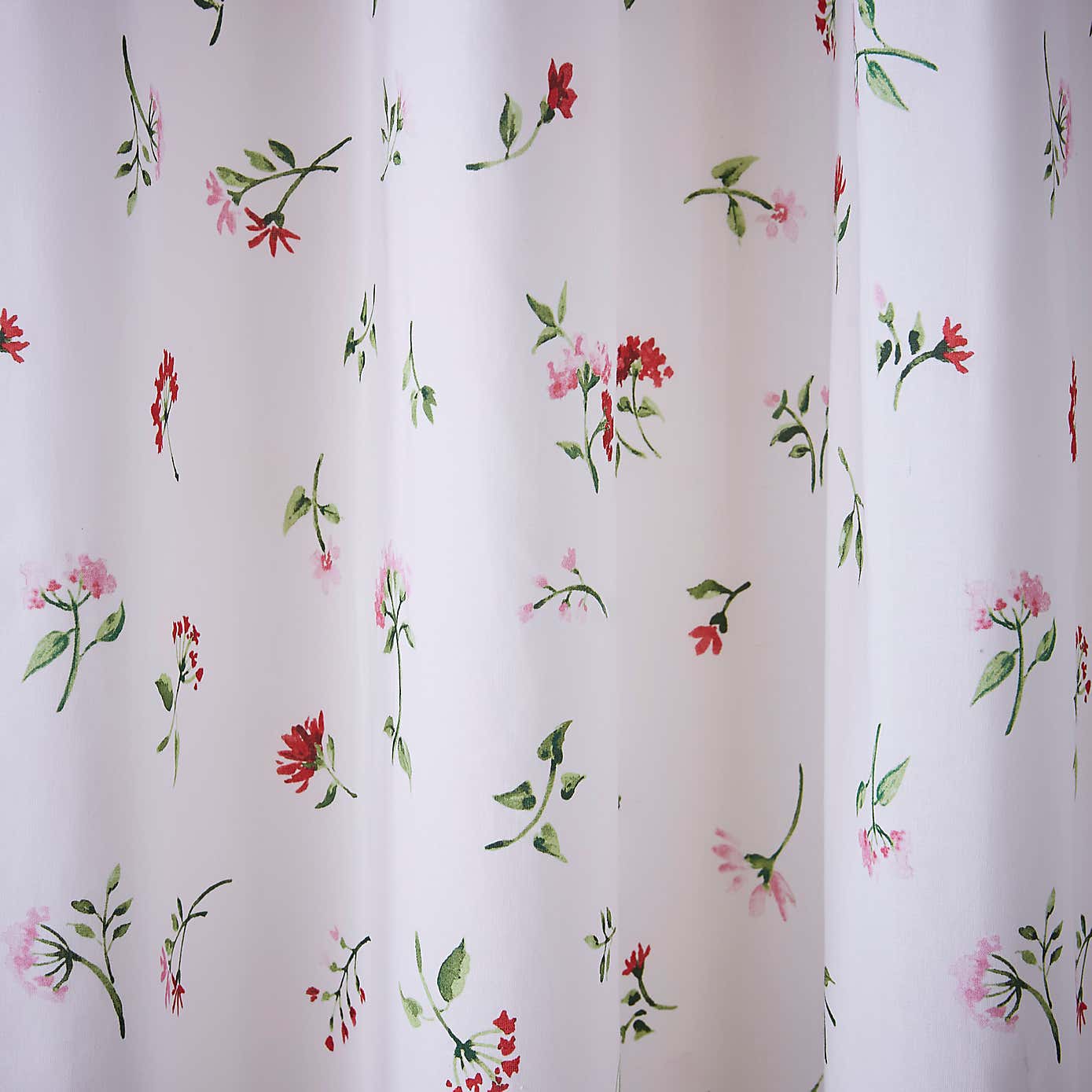 Margo Floral Cotton Blackout Eyelet Curtains