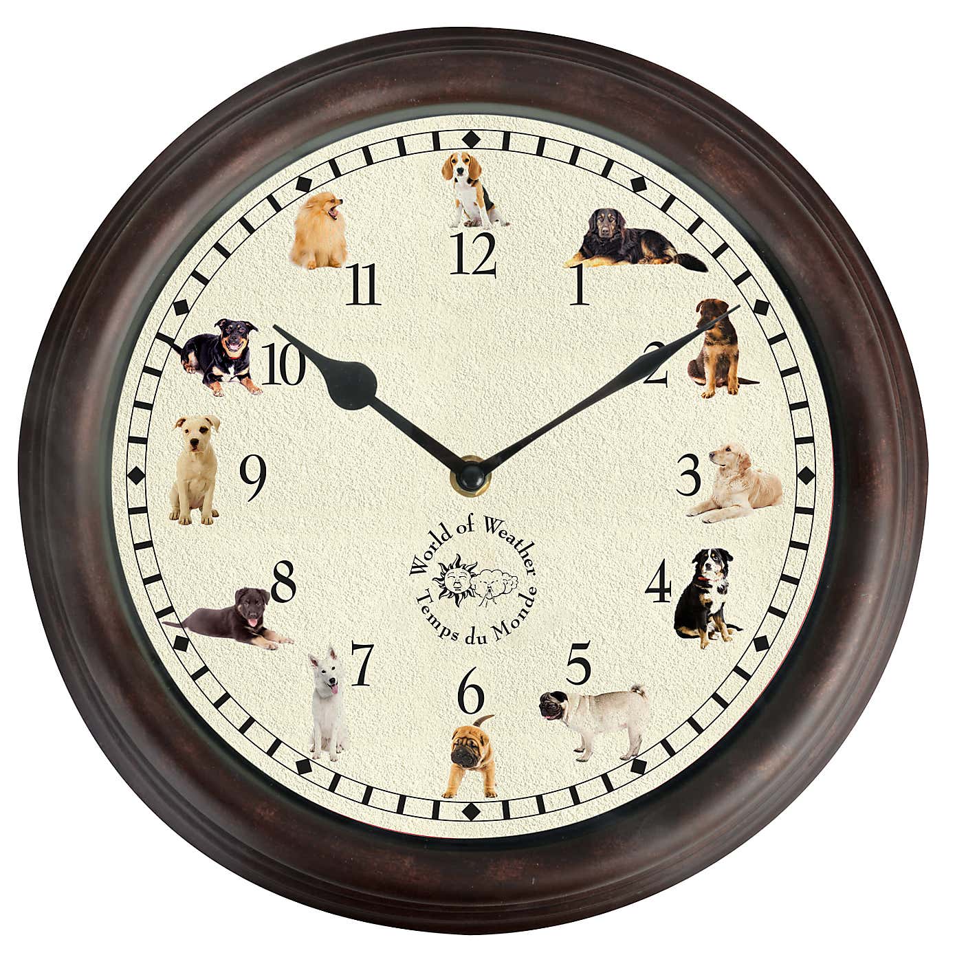 Fallen Fruits Dog Sounds Clock