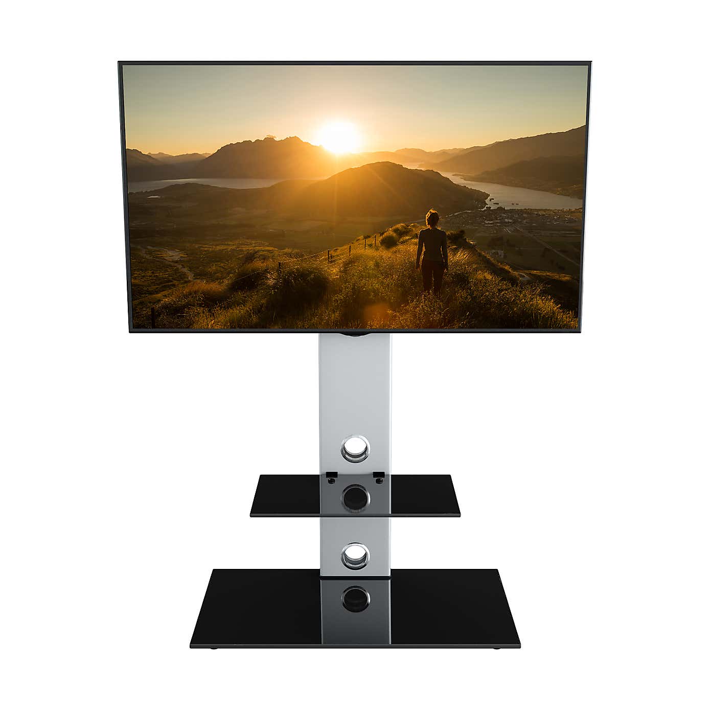 Lesina Pedestal TV Stand