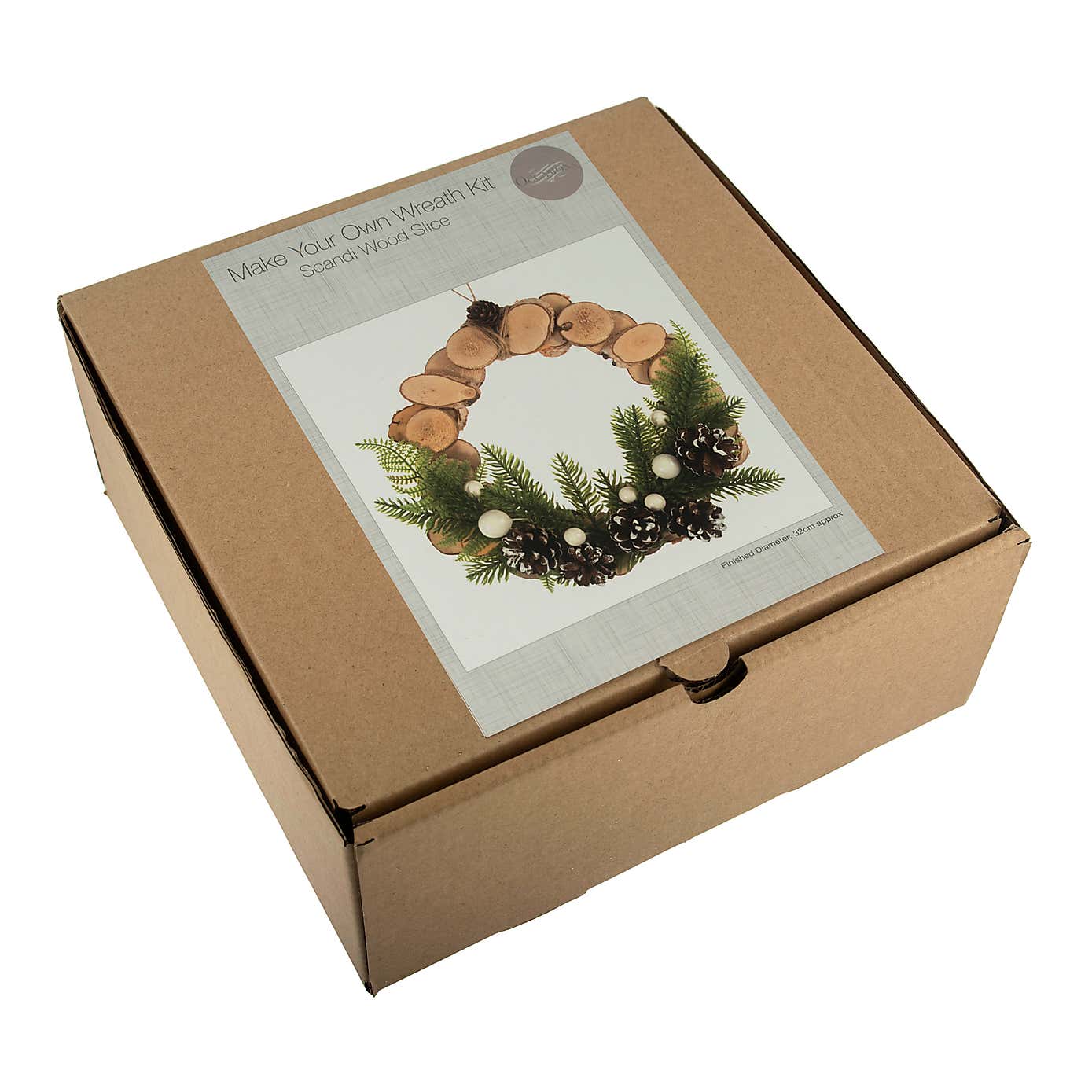 Scandi Wood Wreath Kit