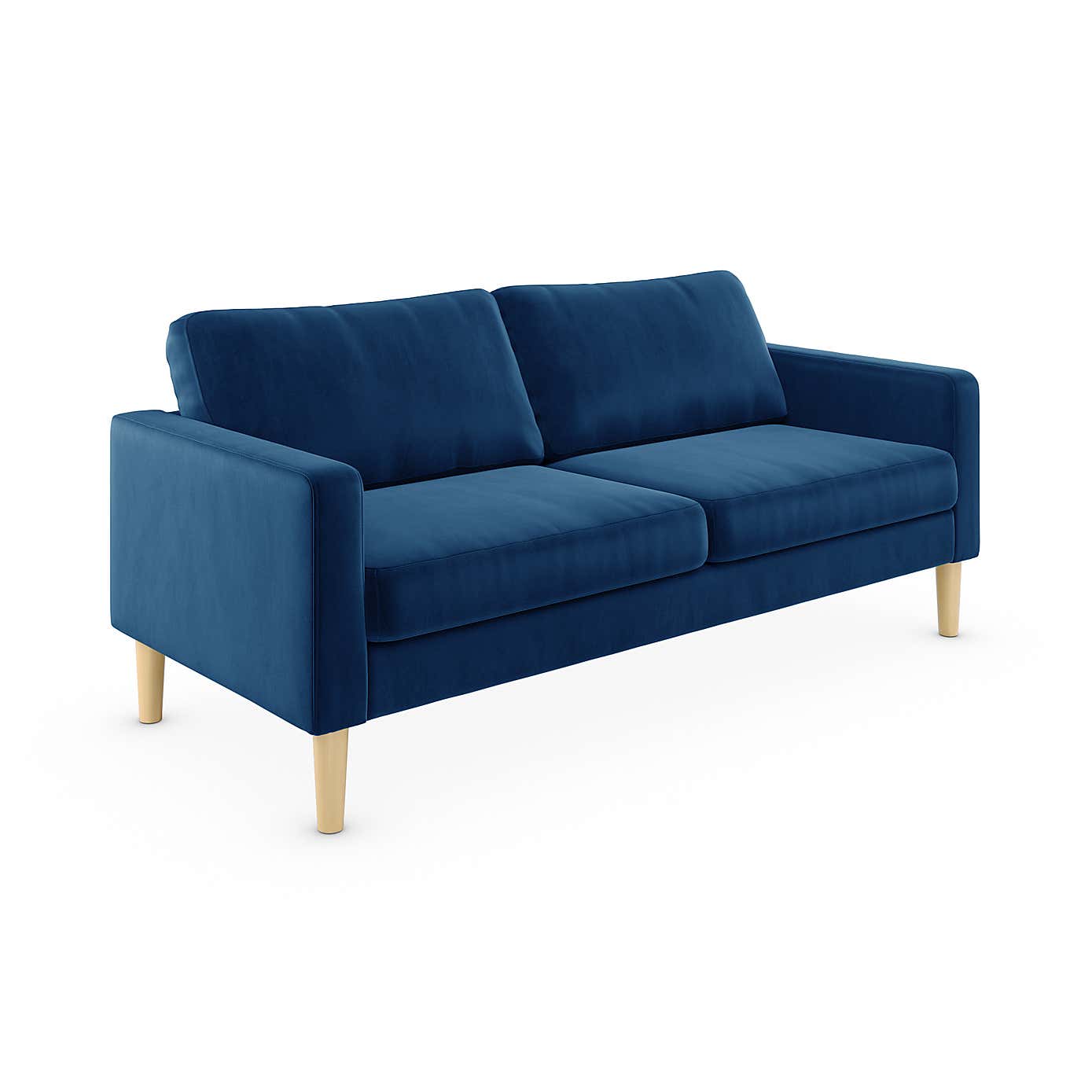 Jacob Velvet 3 Seater Sofa