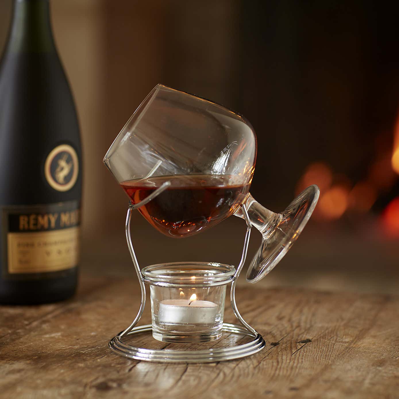 BarCraft Brandy & Cognac Warmer Glass Gift Set