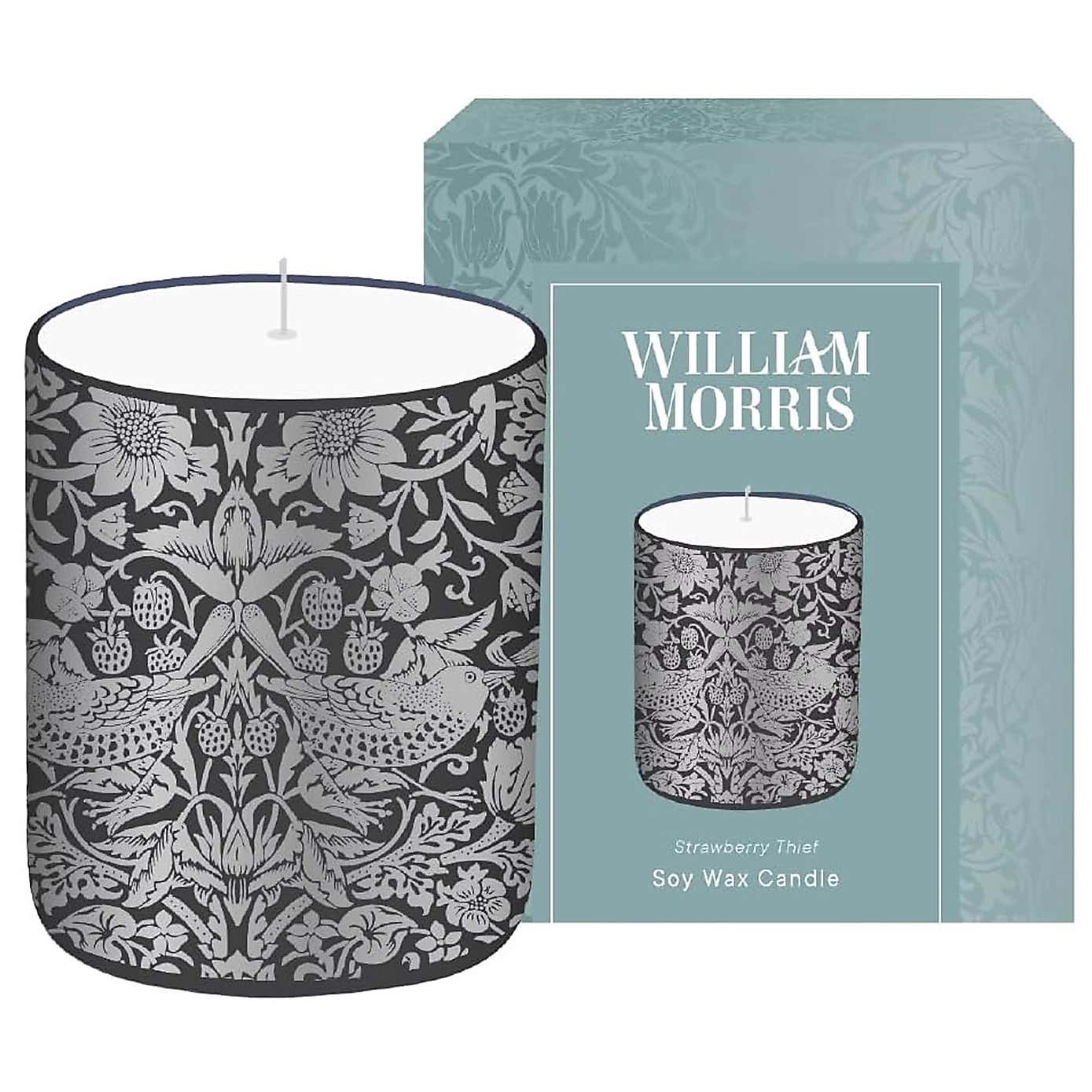 William Morris Strawberry Thief Candle