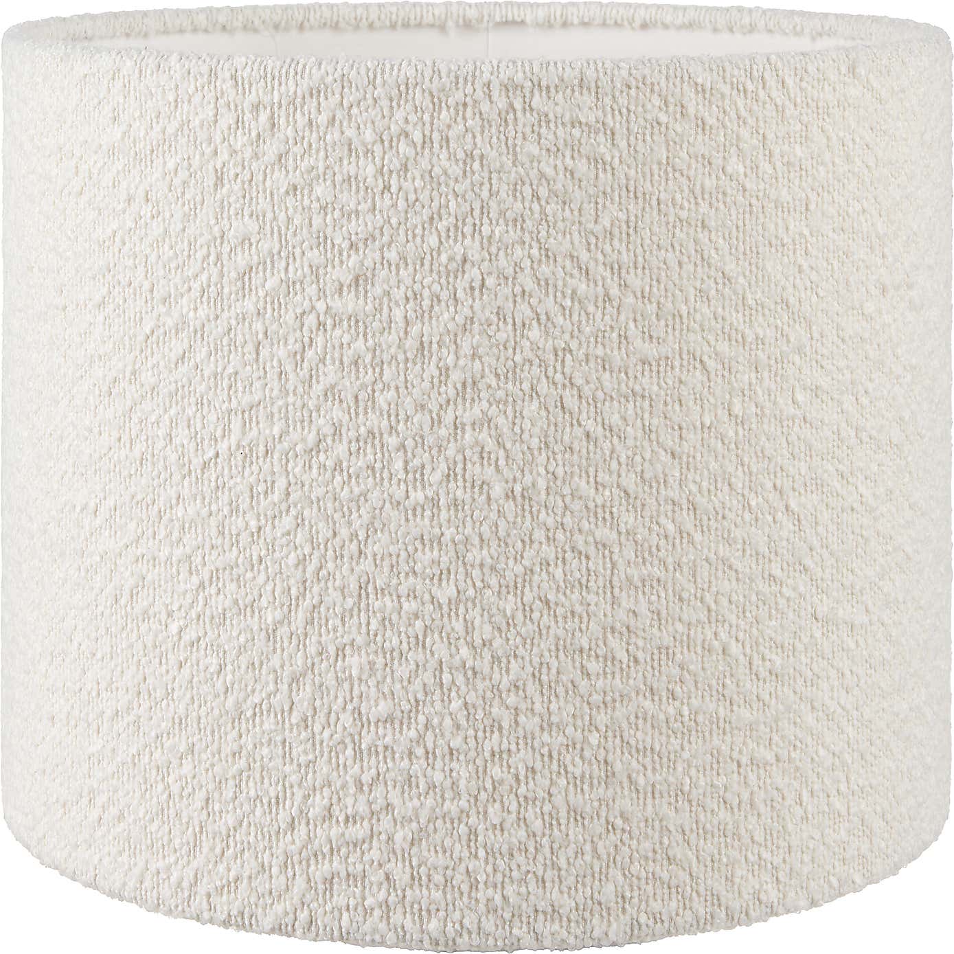 Rouen Boucle Cylinder Shade