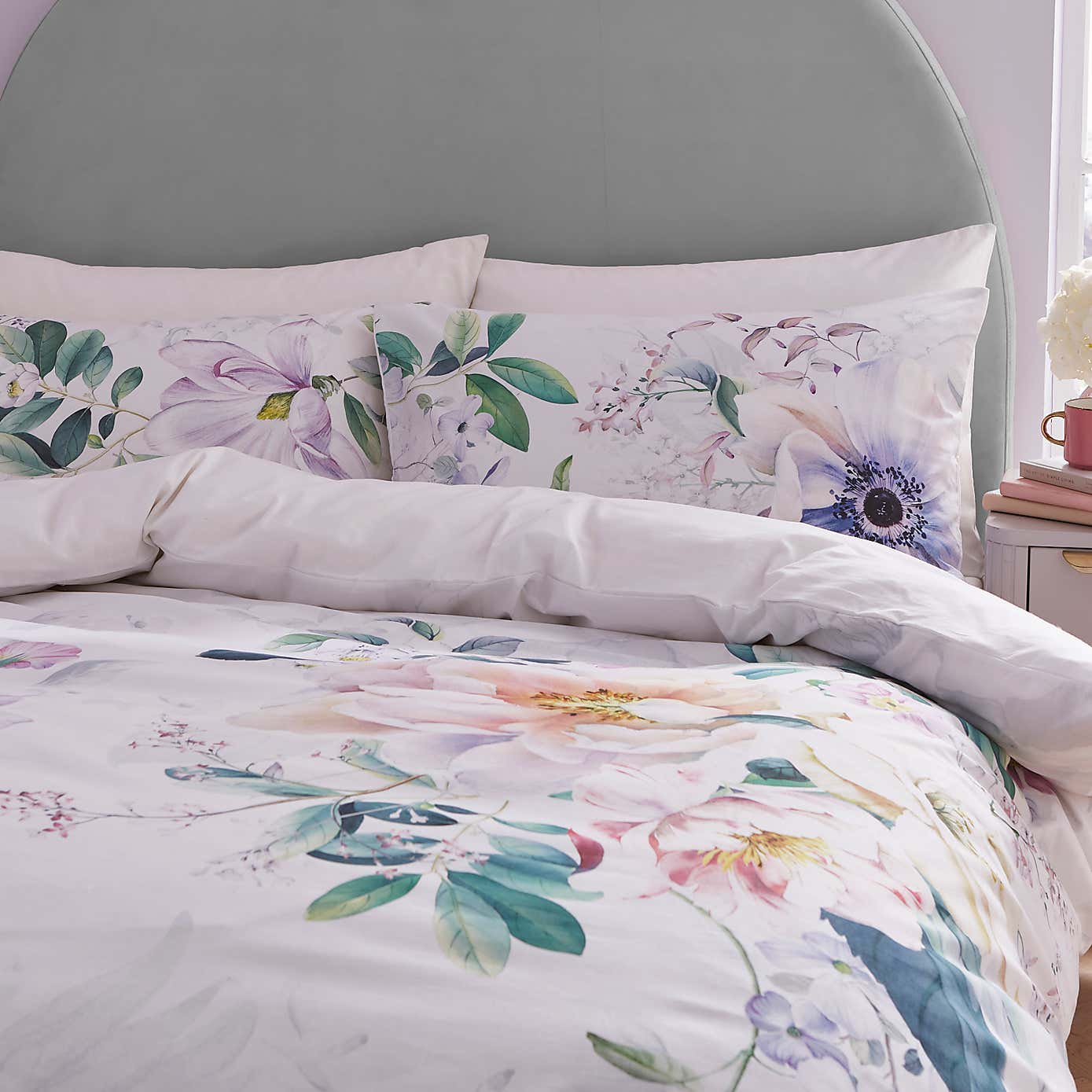 Tansy Floral Duvet Cover Set