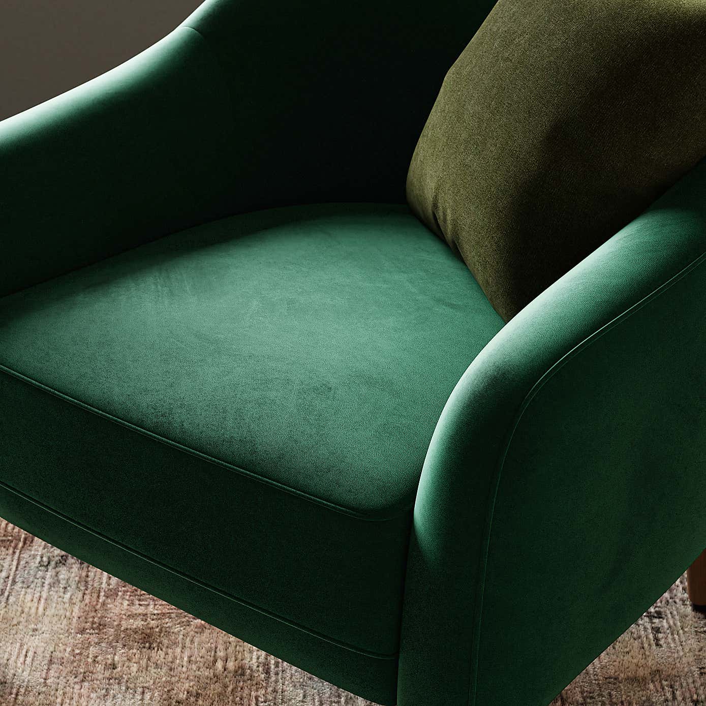 Kaspar Velvet Tub Chair