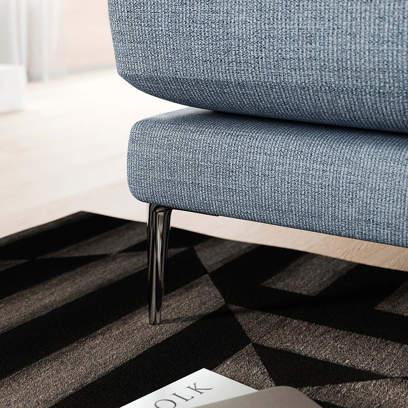 Lawson Chunky Tonal Weave 2 Seater Sofa