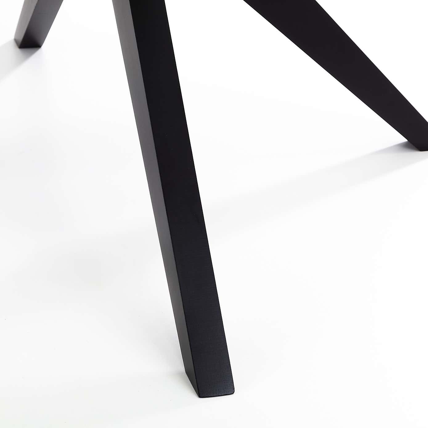 Hayden Round Glass Dining Table