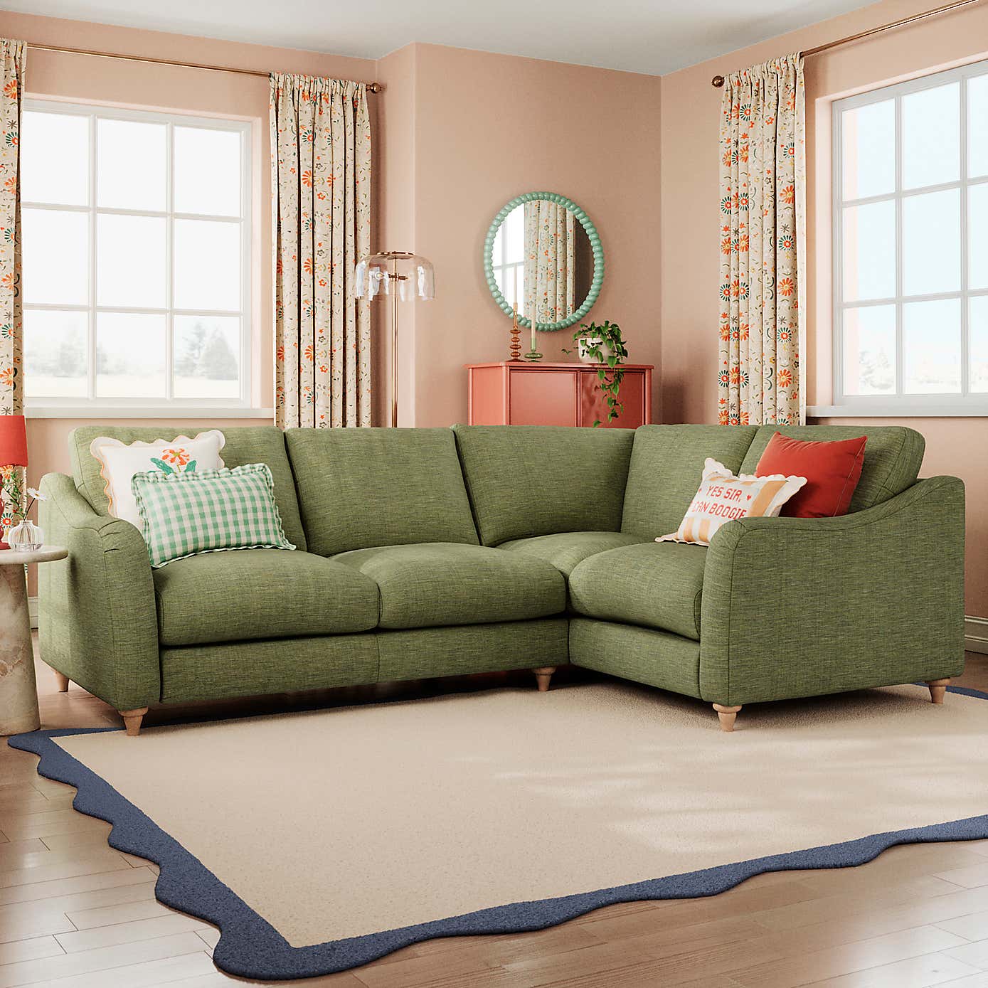 Slub Faux Linen Fabric Sample