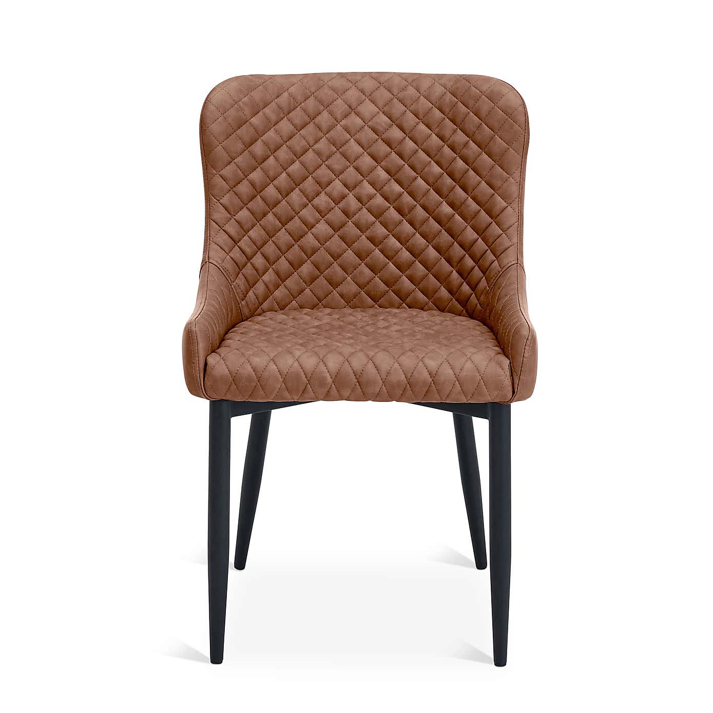 Set of 2 Montreal Dining Chairs, Faux Leather