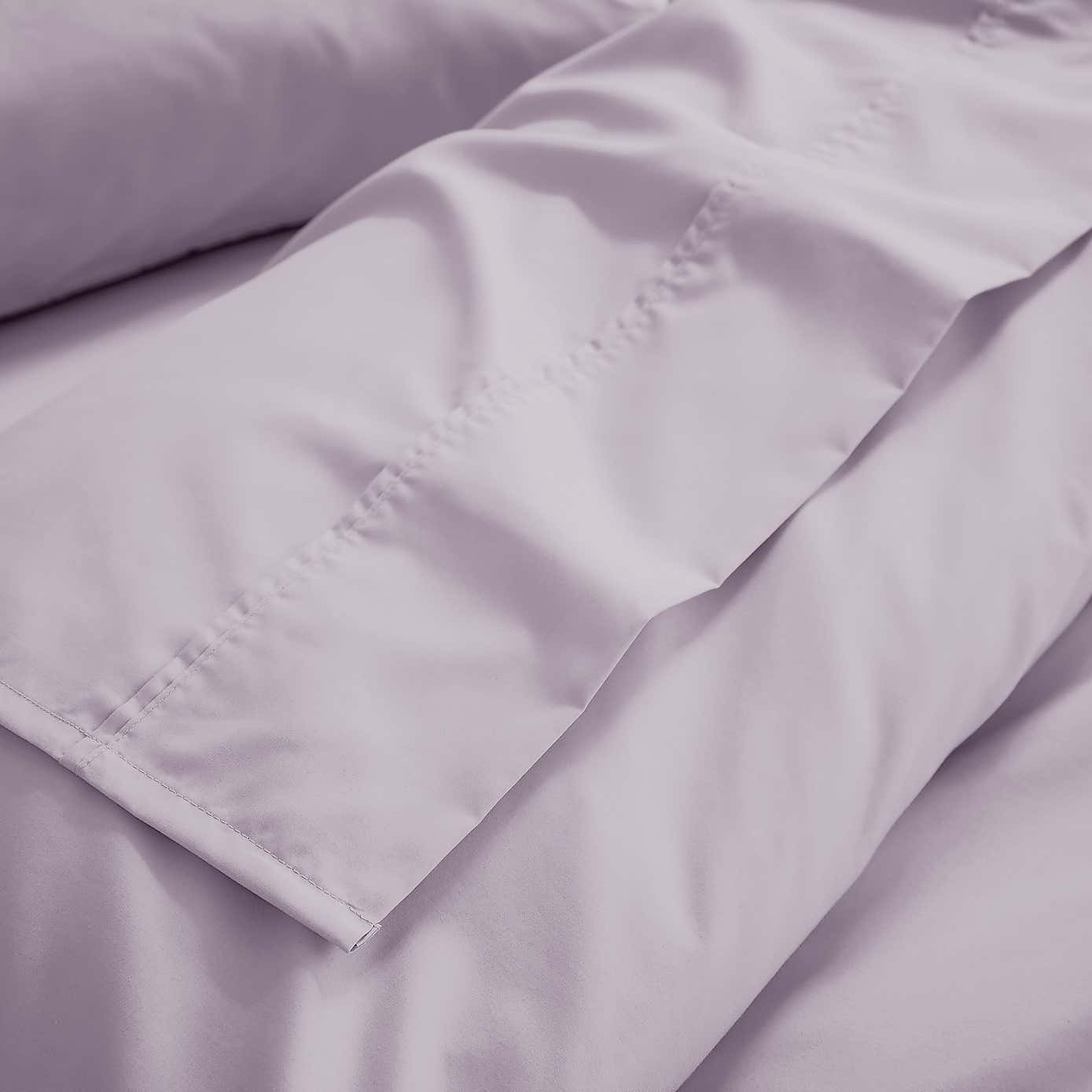 Dorma 400 Thread Count Cotton Percale Flat Sheet