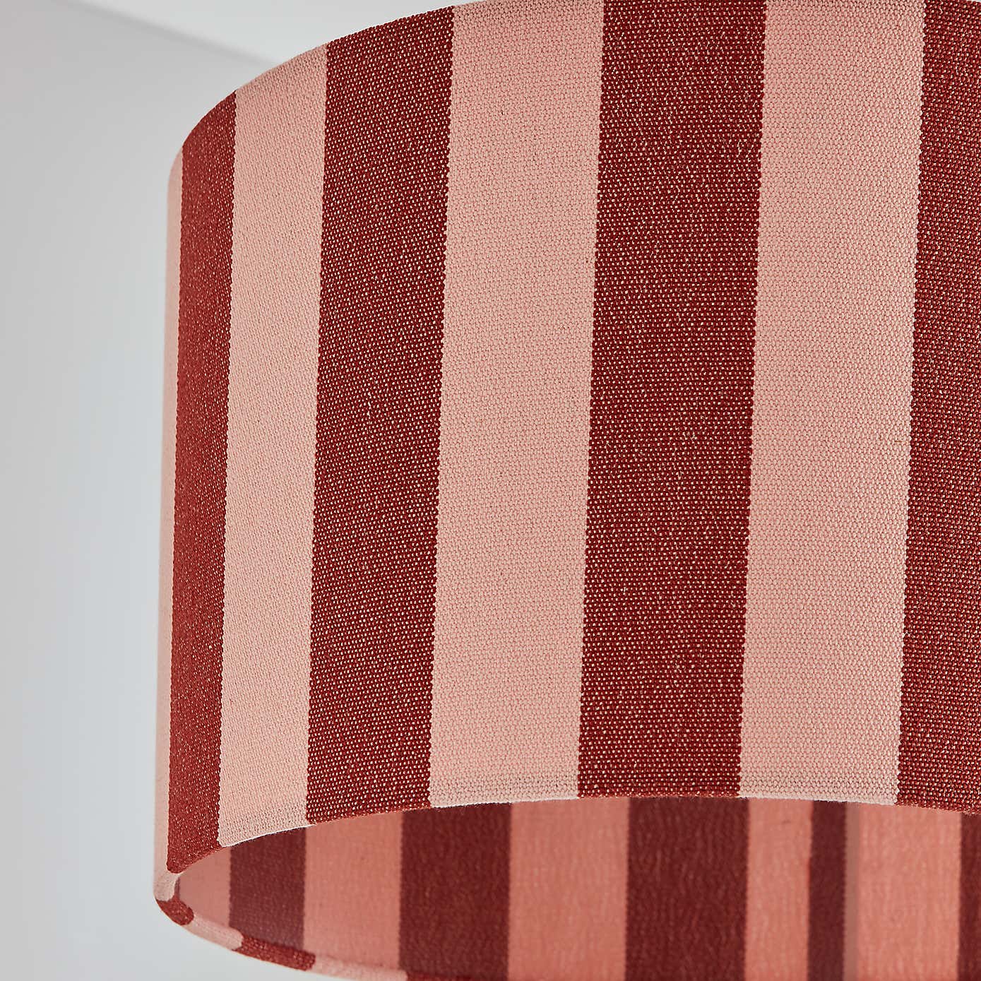 Beatrice Stripe Drum Lamp Shade