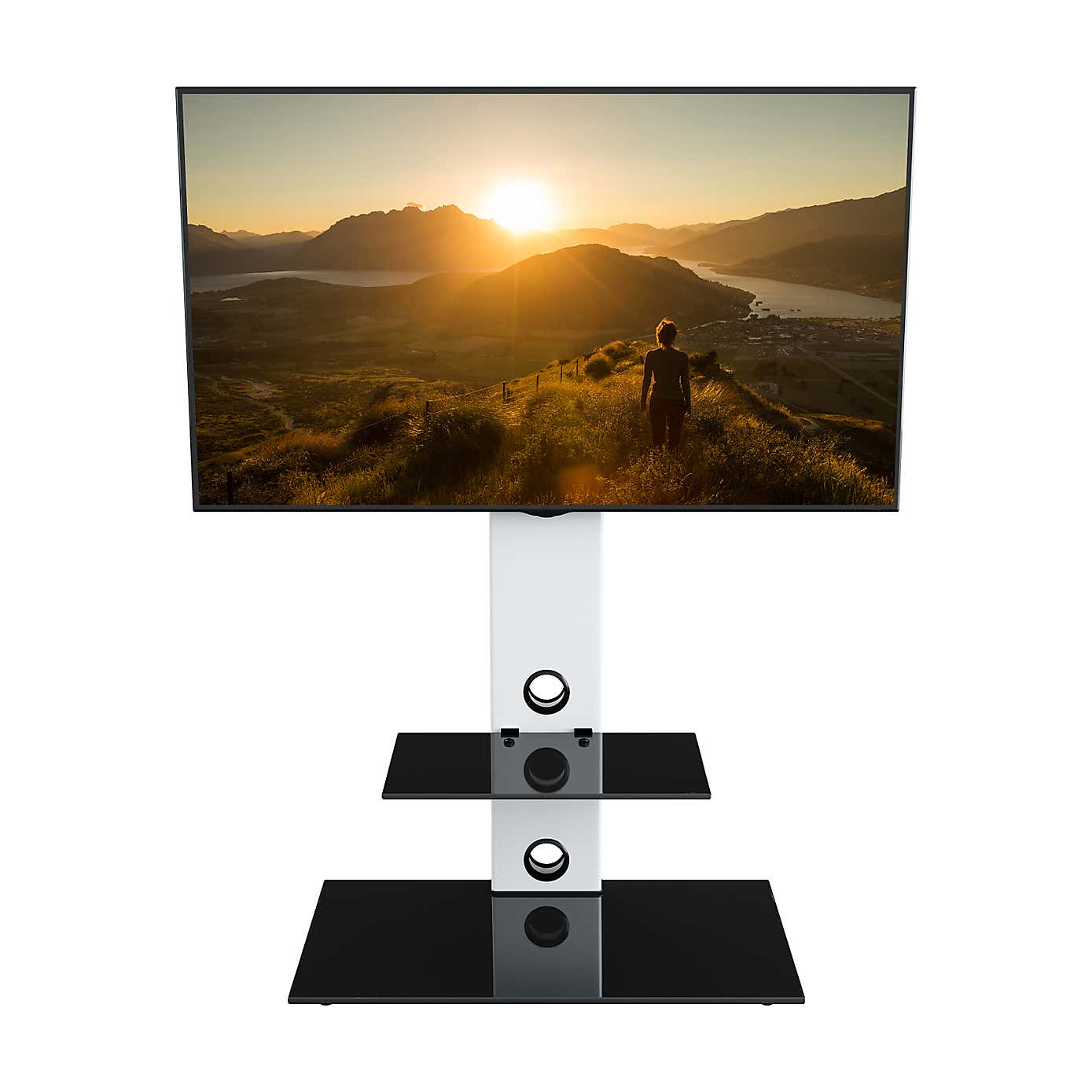 Lesina Pedestal TV Stand