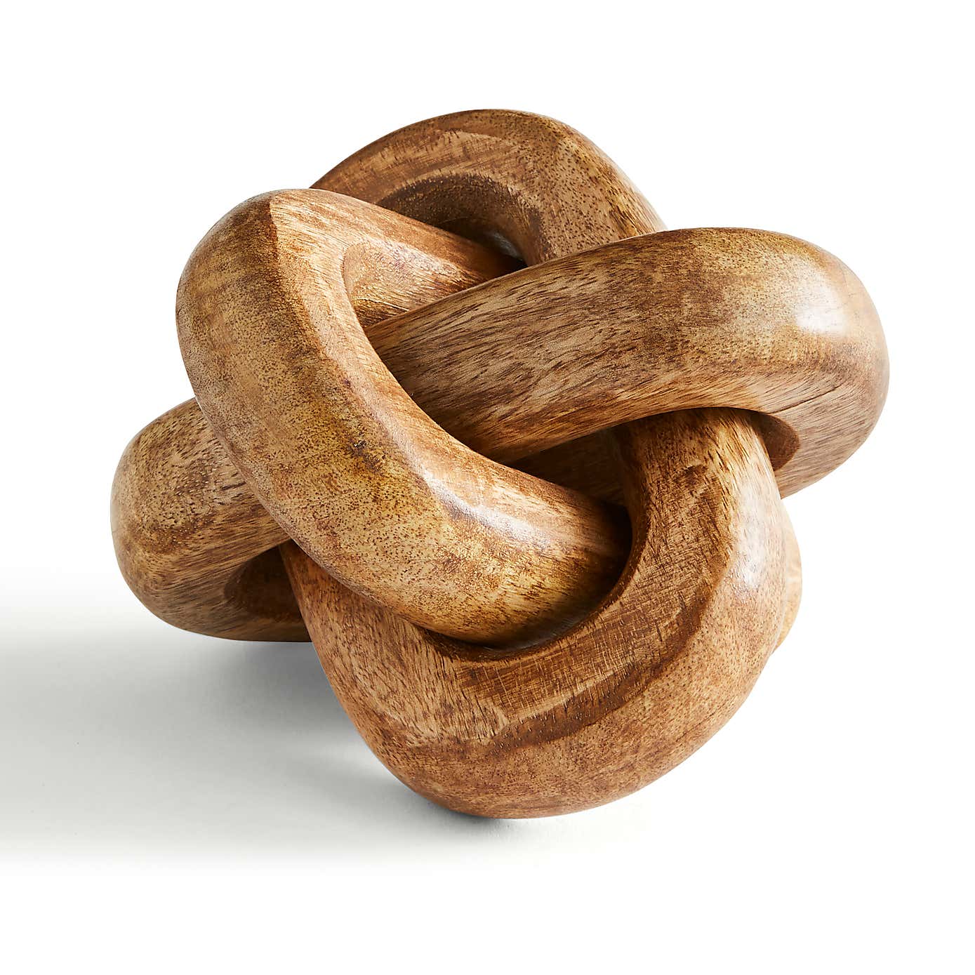 Chunky Knot Mango Wood Ornament