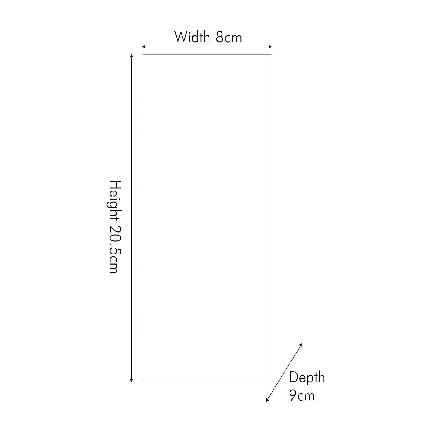 Acer Square Outdoor Dual Wall Light