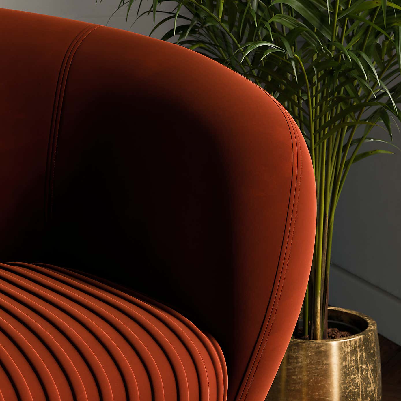 Bella Velvet Cocktail Chair