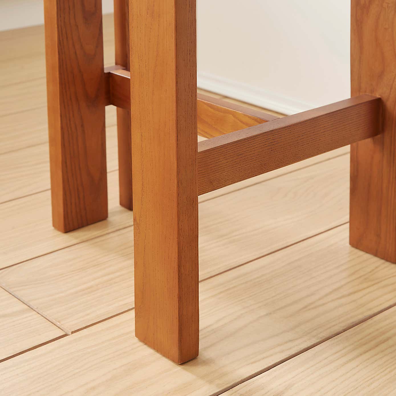 Cairo Stained Ash Counter Height Bar Stool