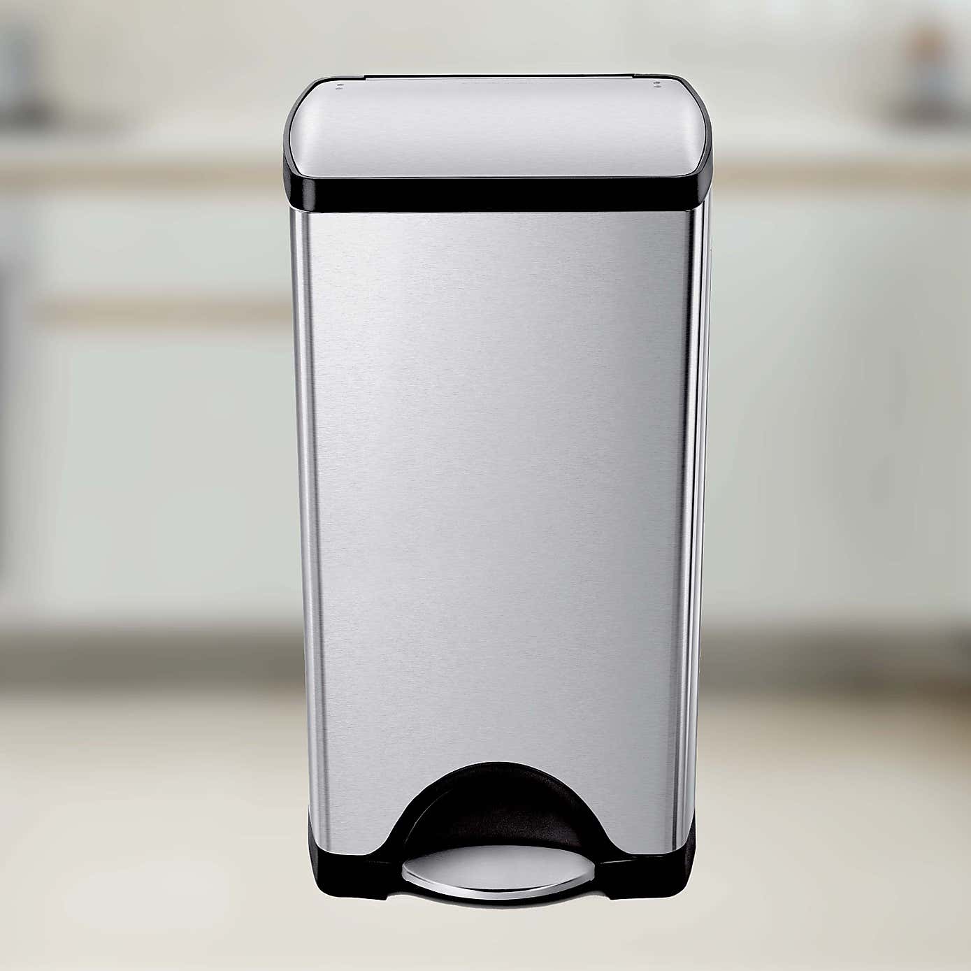 simplehuman 30 Litre Rectangular Pedal Bin