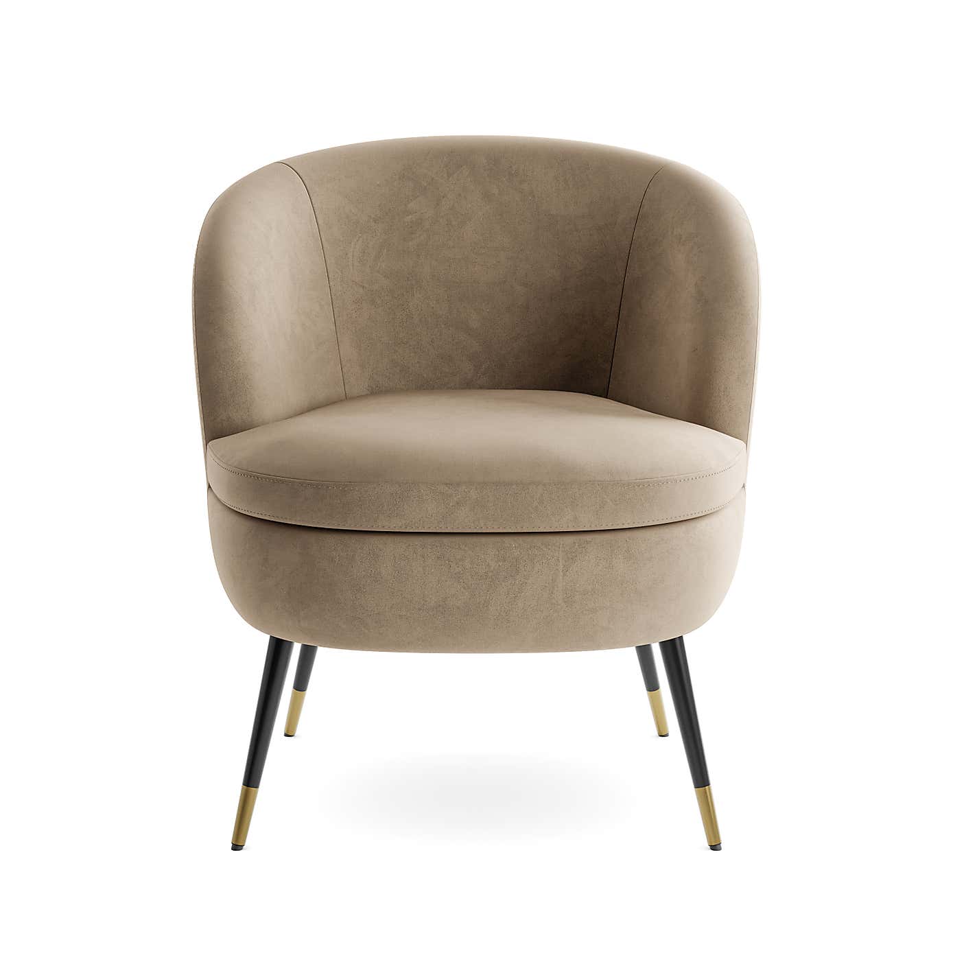 Marcie Luxe Velvet Cocktail Chair