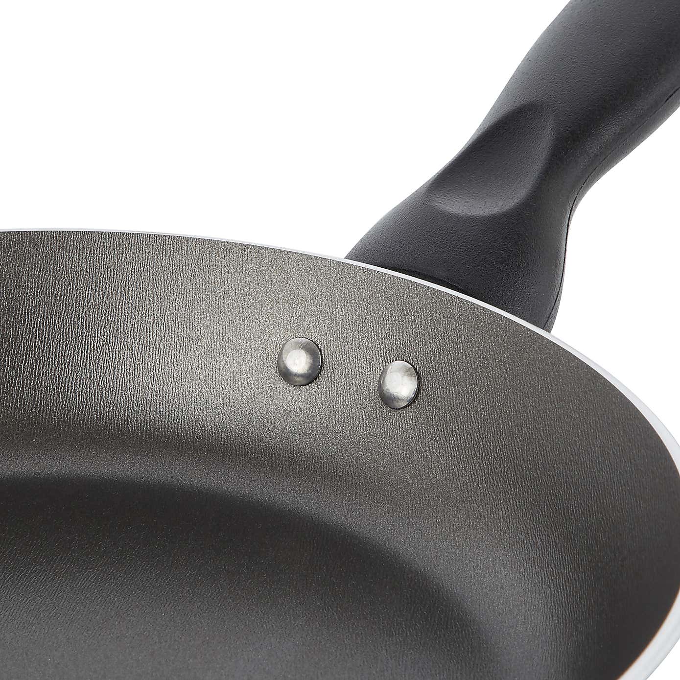 Essentials Non-Stick Aluminium Frying Pan, 20cm