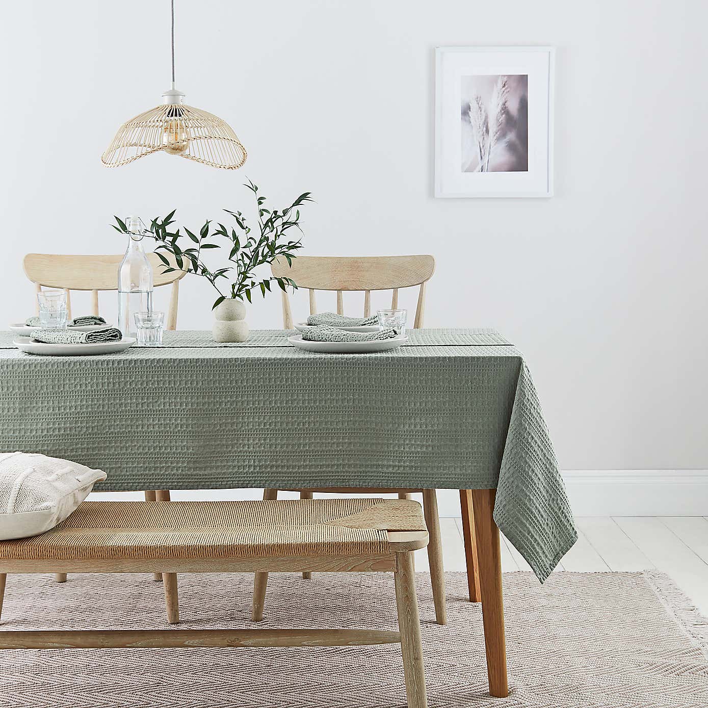 Amberley Waffle Tablecloth