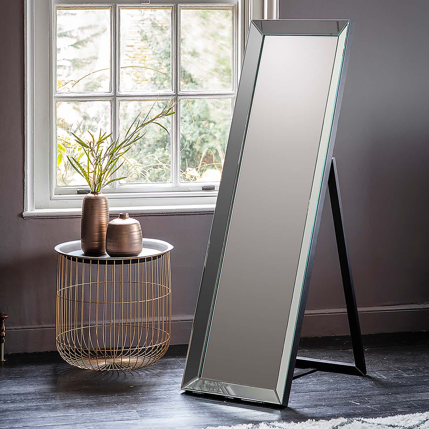 Lyra Cheval Rectangle Full Length Free Standing Mirror