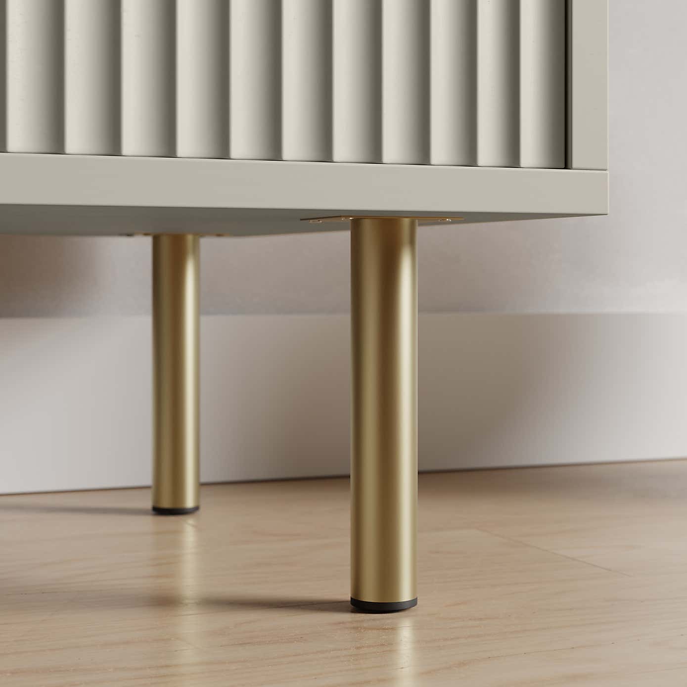 Georgi Vinyl Cabinet Grey