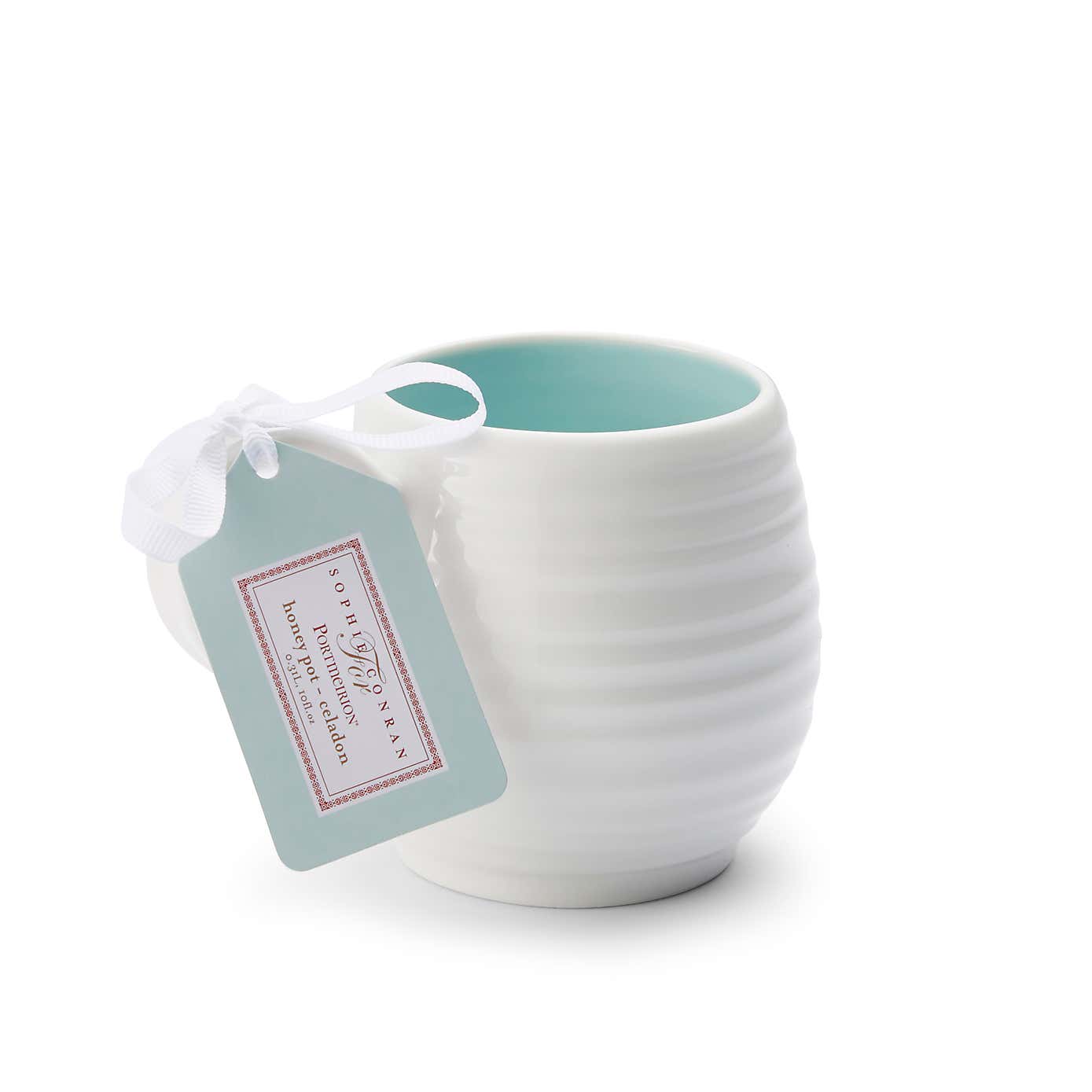 Sophie Conran for Portmeirion Set of 4 Honey Pot Mugs Celadon 0.31L