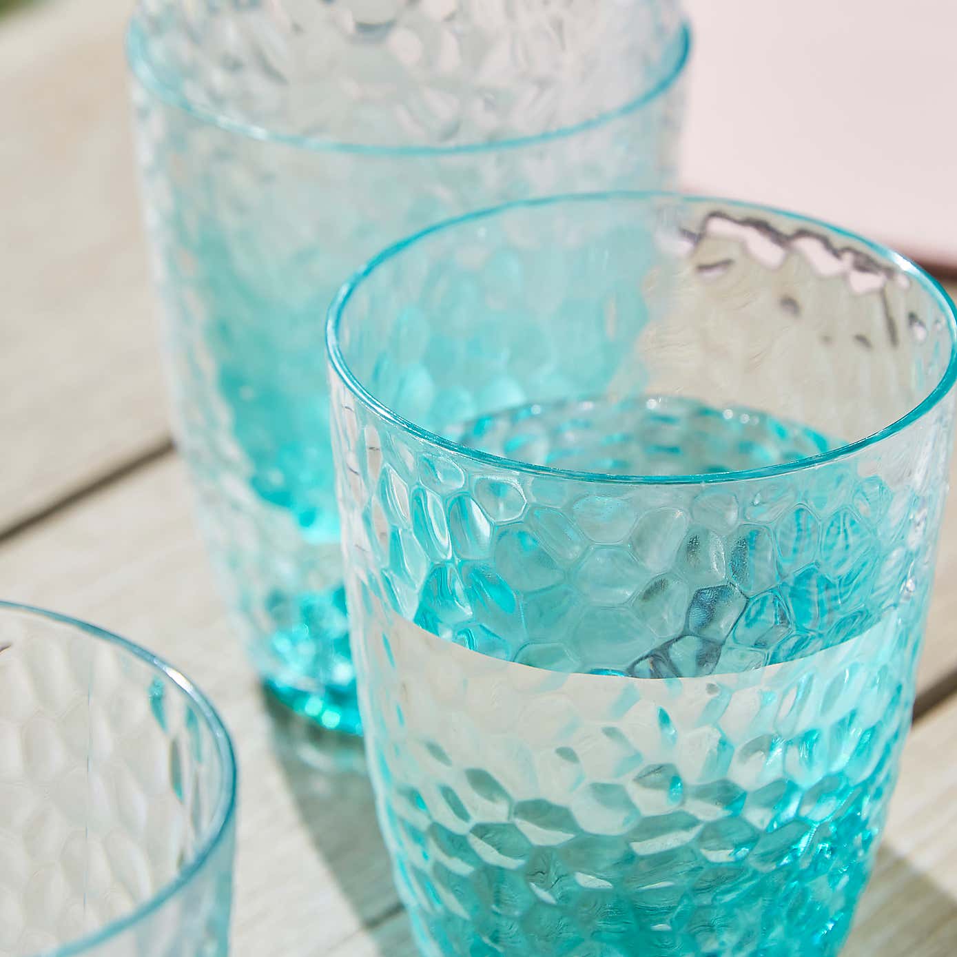 Ripple Acrylic Short Tumbler Glass