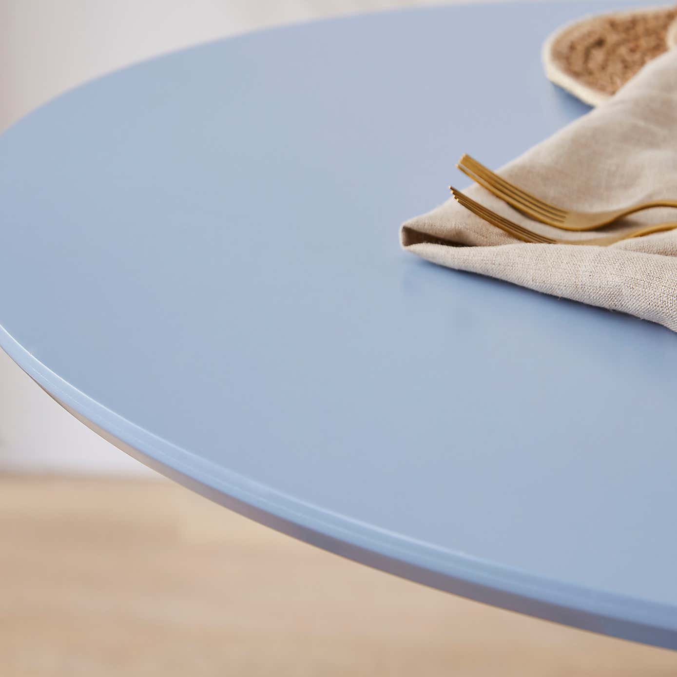 Fifi 4 Seater Round Dining Table, Pine Wood