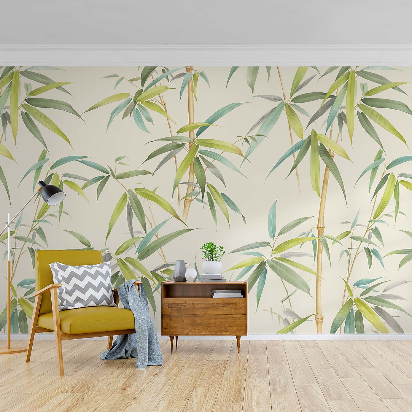 Bamboo Mural