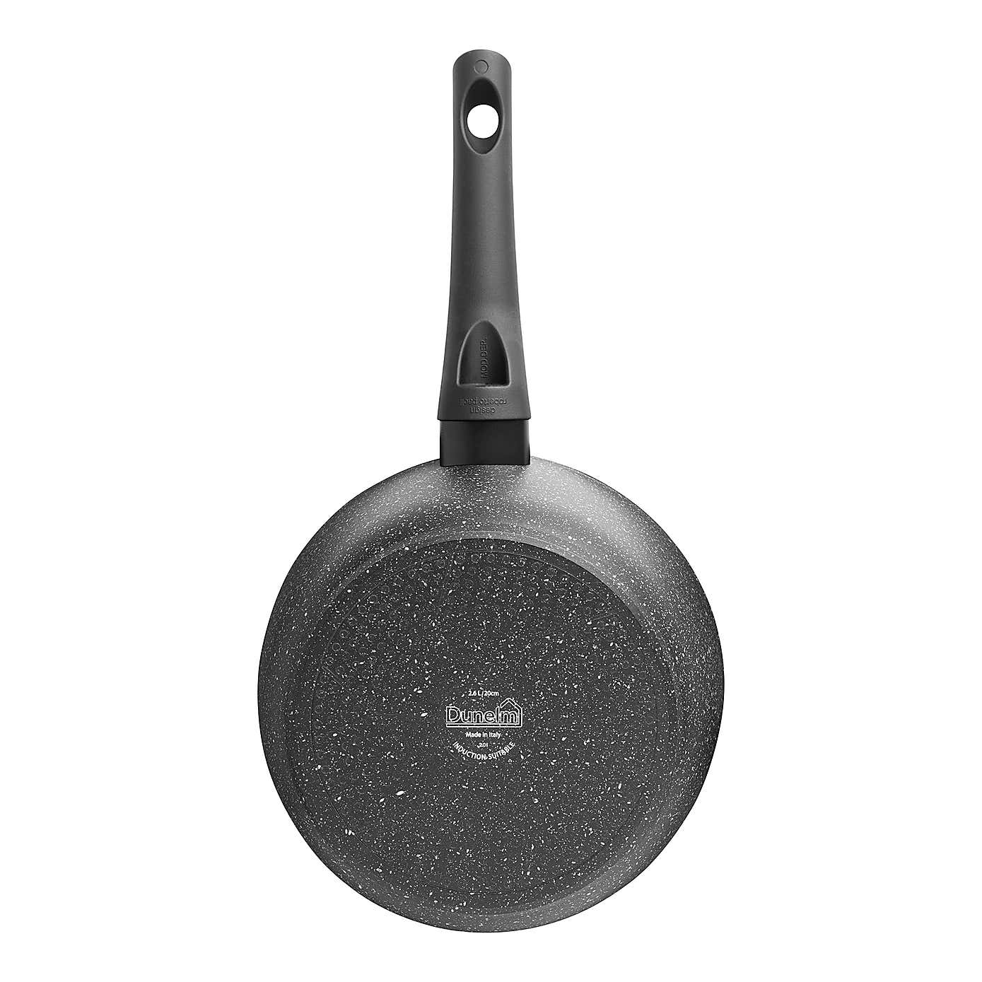 Dunelm Non-Stick Recycled Aluminium Saucepan, 20cm