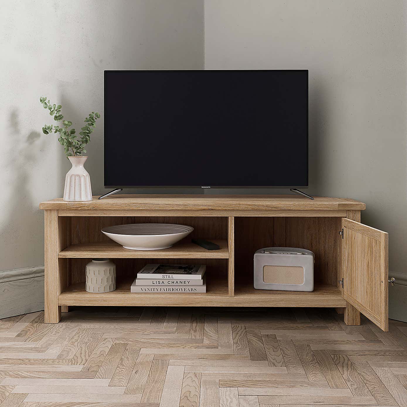 Olney Corner TV Unit Stone