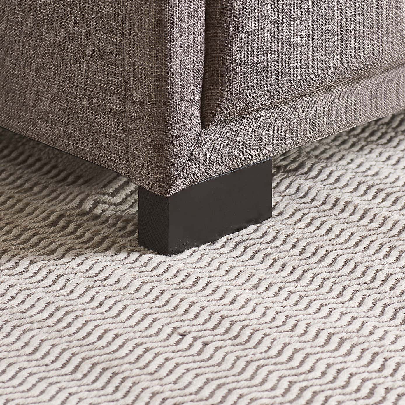 Hannover Grey Fabric Bed