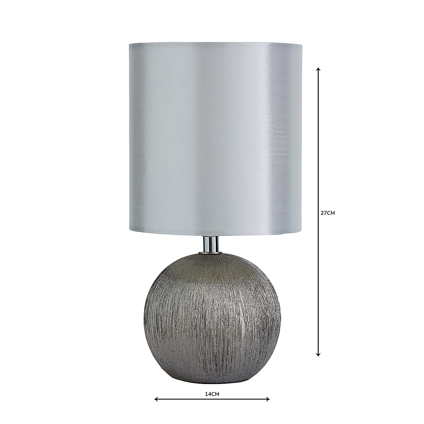 Adana Mini Ceramic IvoryTouch Dimmable Lamp