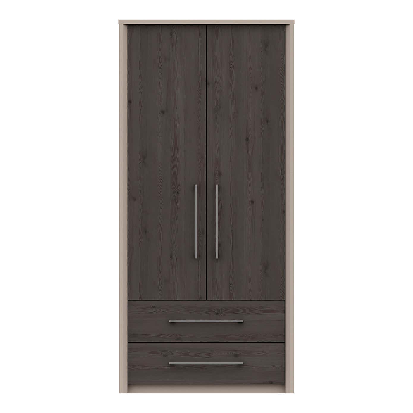 Dolan Anthracite 2 Door Combi Wardrobe
